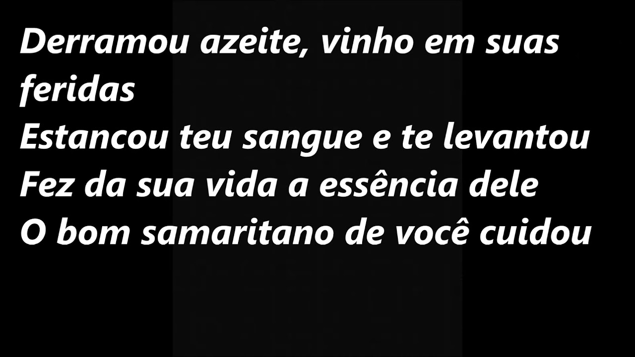 PLAYBACK O BOM SAMARITANO LEGENDADO 2 TONS ABAIXO ANDERSON FREIRE
