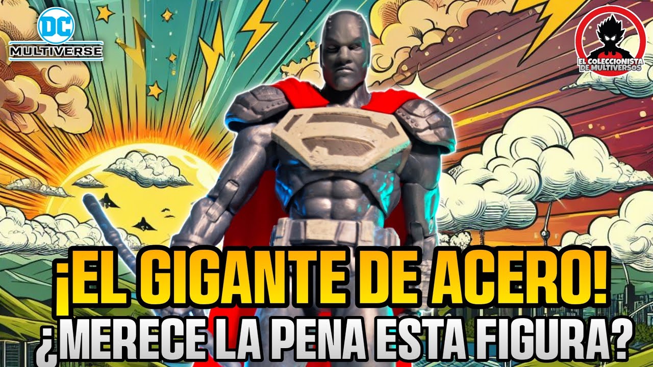🔩 STEEL REIGN OF SUPERMAN DC Multiverse McFarlane toys review en Español