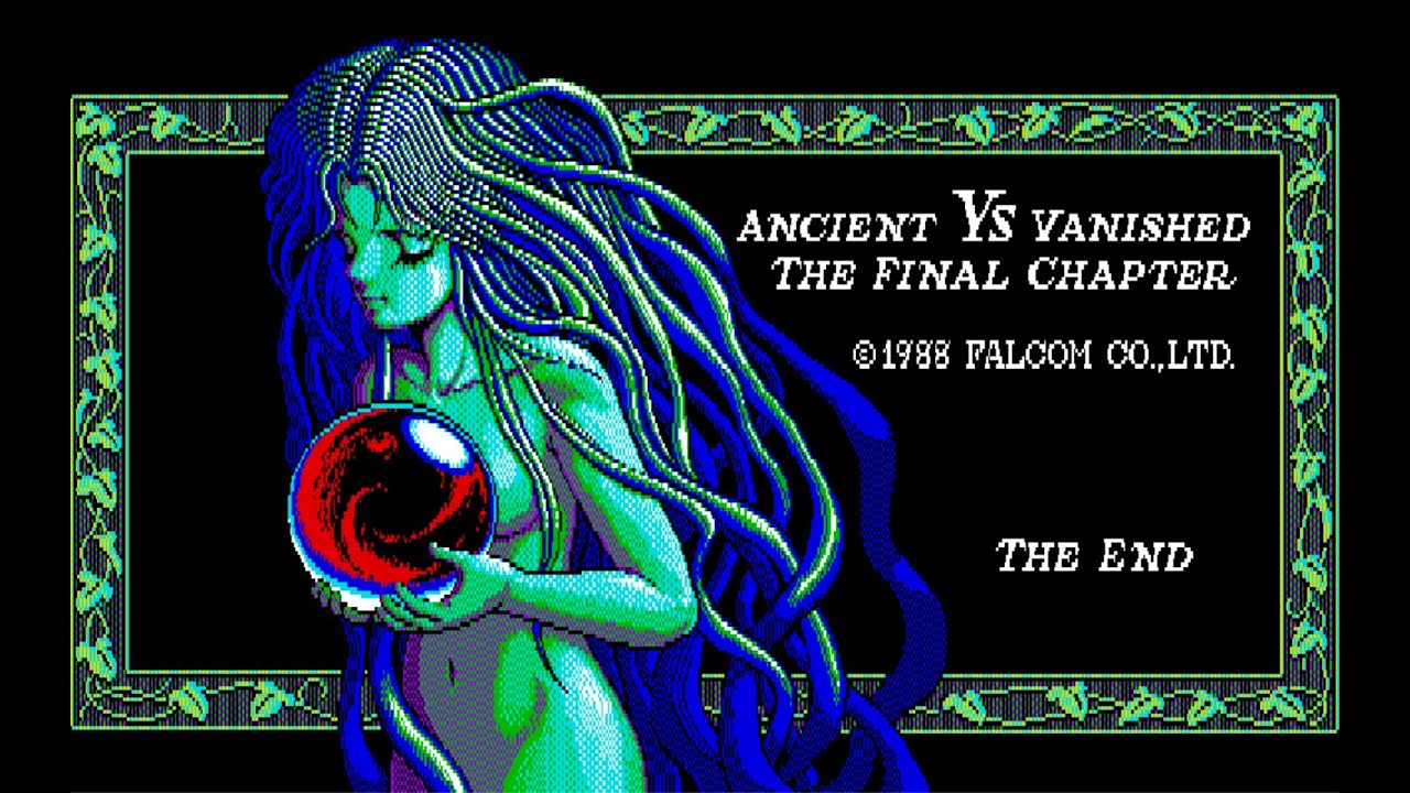 [ Ys-II (PC-88) ] Ending 