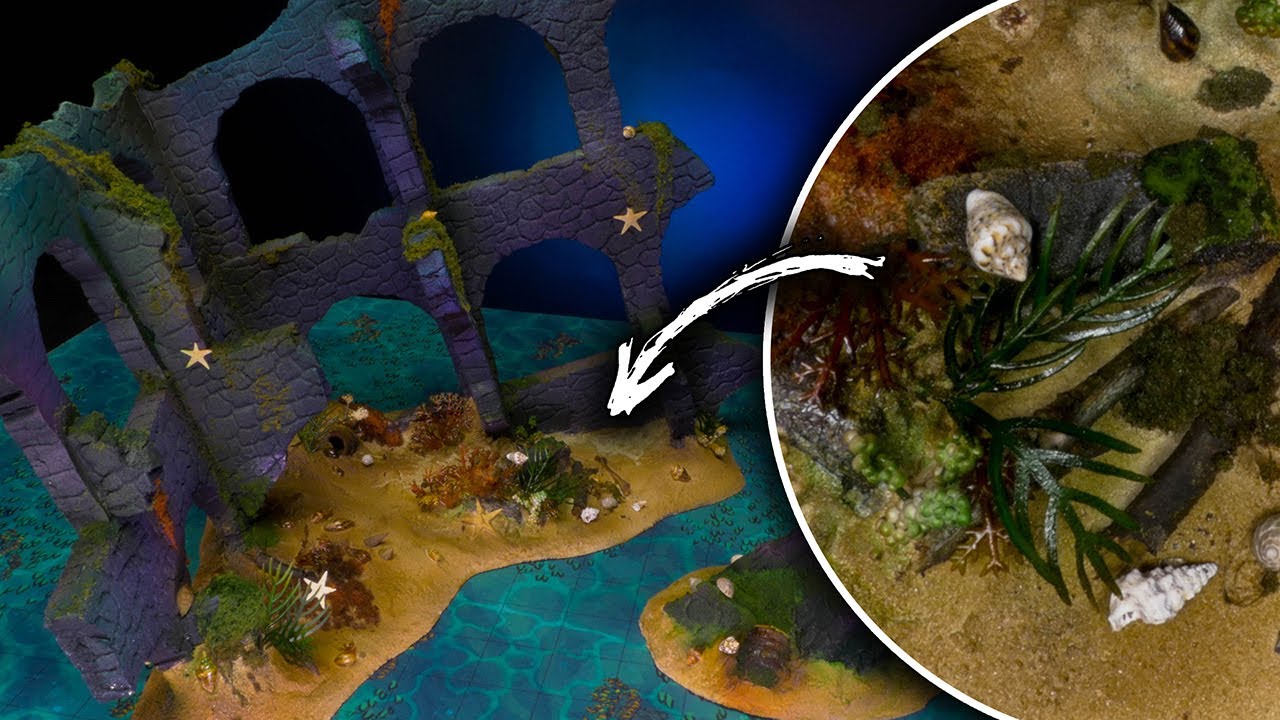 Building UNDERWATER RUINS for Dungeons & Dragons