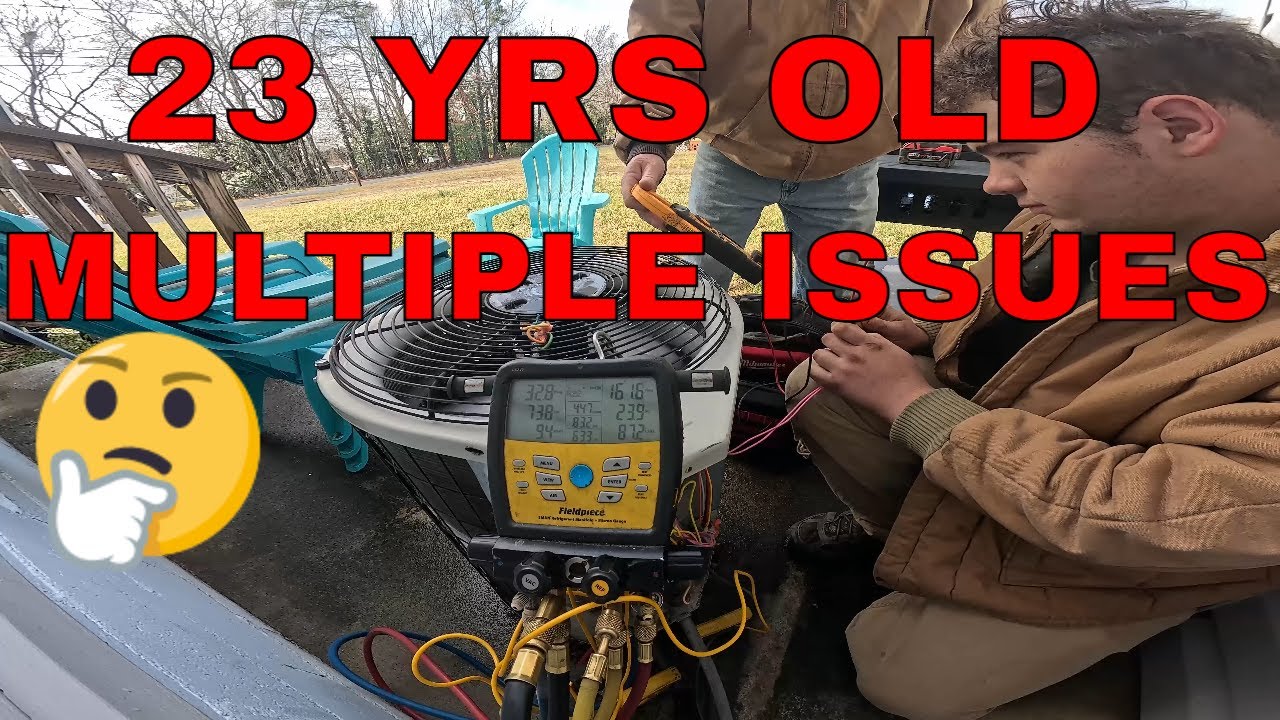 I may have hacked a 23 year old Payne unit with issues to get it working(diagnosis and repair)