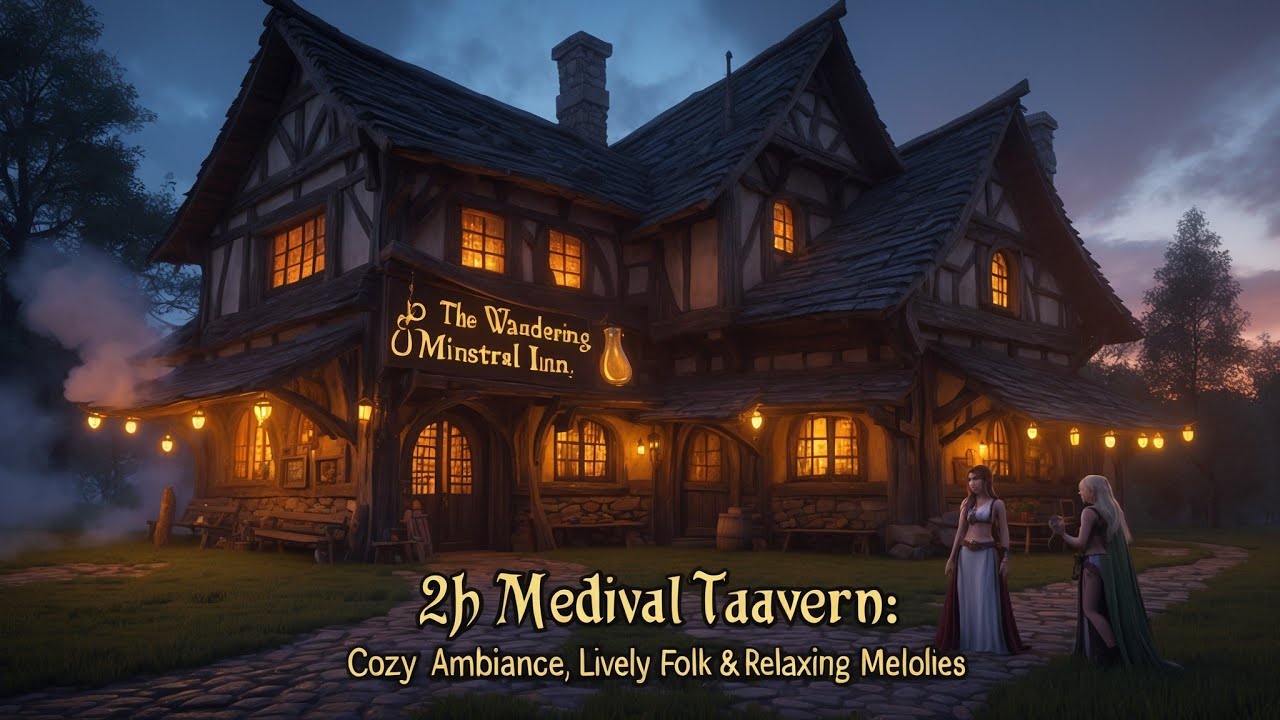 2H Medieval Tavern: Cozy Ambiance, Lively Folk & Relaxing Melodies for Study, Play & Calm