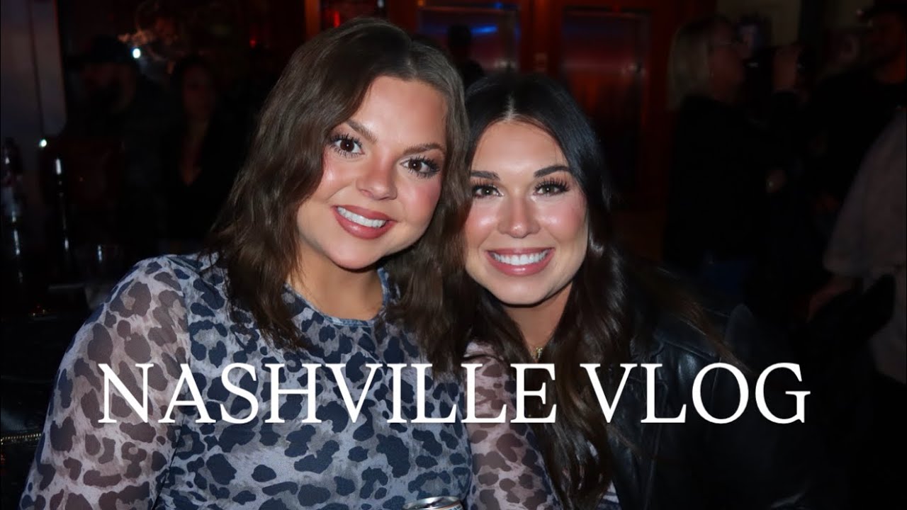 NASHVILLE VLOG | FRIENDS BABY SHOWER | ROAD TRIP 