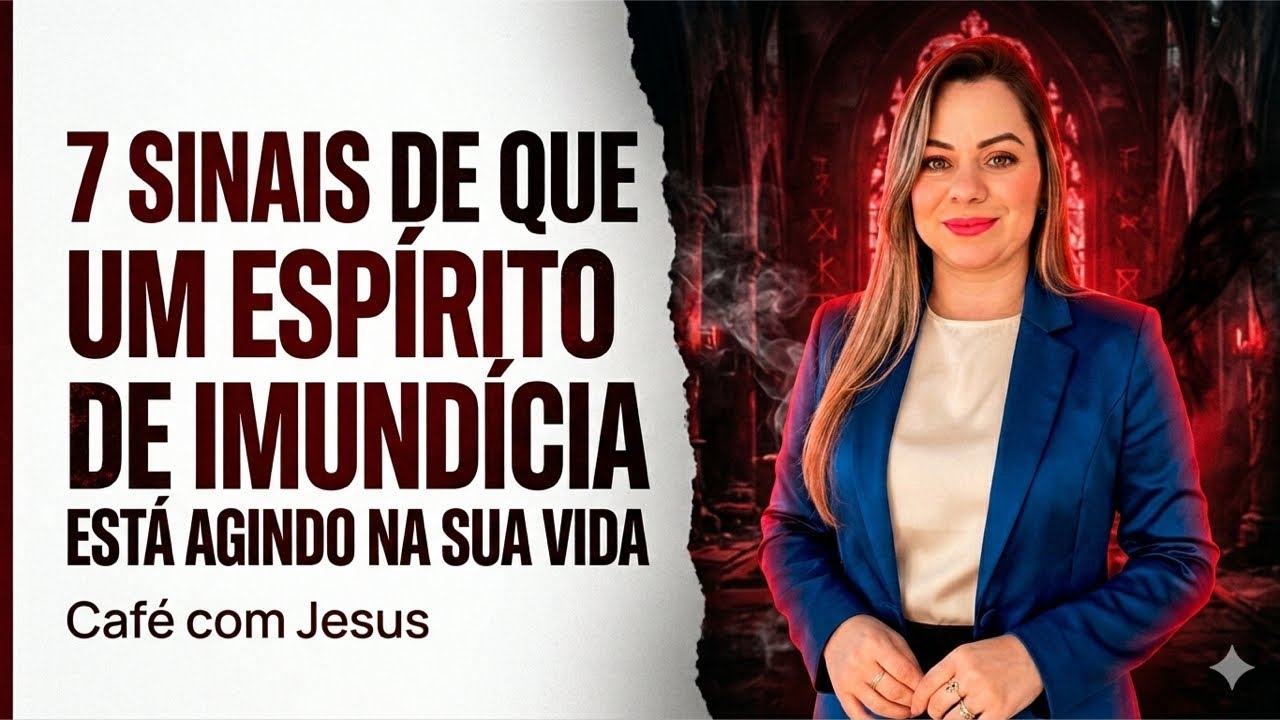 🔴Em 20 min ao vivo! 7 sinais que um espirito de imundícia está agindo na sua casa!