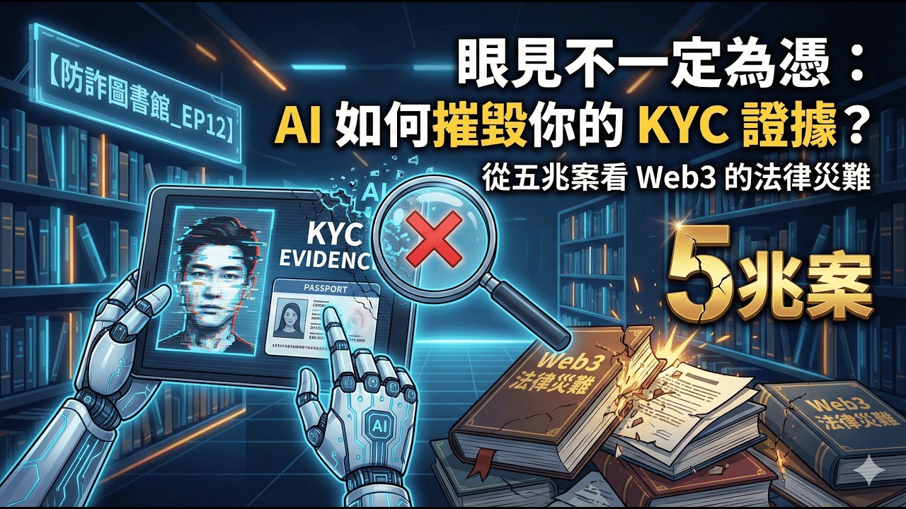 眼見不一定為憑：AI 如何摧毀你的 KYC 證據？從五兆案看 Web3 的法律災難