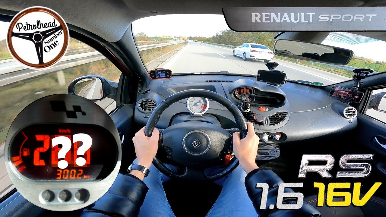 2009 Renault Twingo RS Cup | V-MAX. Racebox 0-100, 100-200 km/h. AUTOBAHN PREZENTACJA