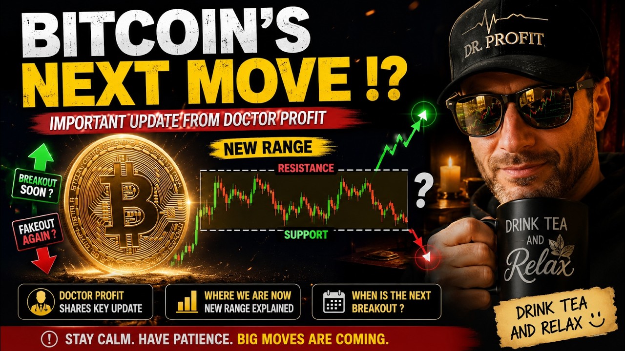 🚨 BITCOIN&rsquo;S NEXT MOVE? New Range + Dr Profit&rsquo;s BIG UPDATE!