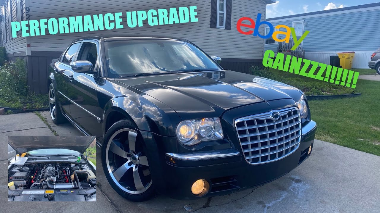 Установка воздухозаборника холодного воздуха с eBay на двигатель 5.7 Hemi 300