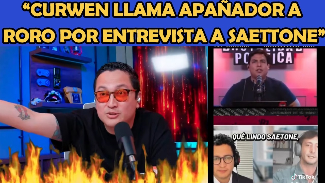 CURWEN LE RESPONDE A CARLOS OROZCO TRAS CLIP VIRAL Y LE DICE APAÑADOR | LA RORO NETWORK OUKE