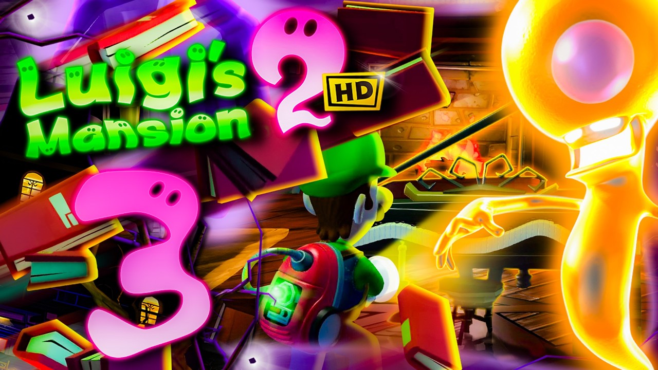 LUIGI'S MANSION 2 HD 👻 #3: A-3 Bücherspuk