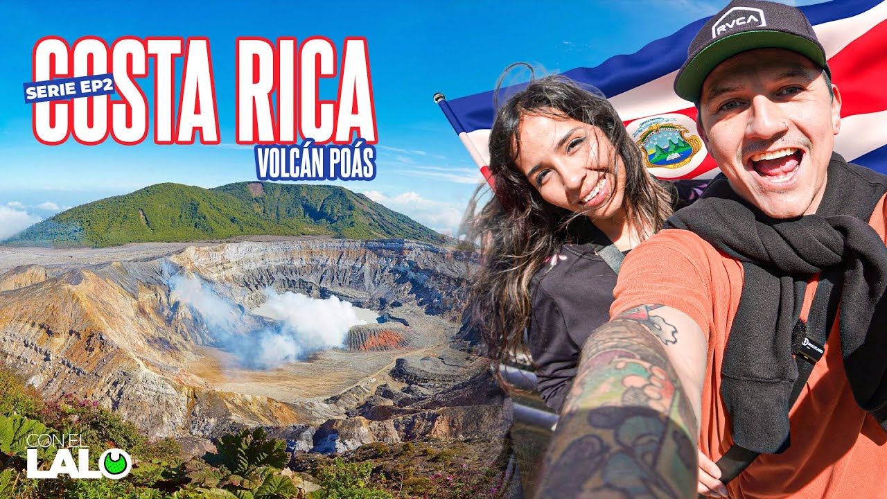 Me paré frente a un VOLCÁN ACTIVO en Costa Rica… fue IMPACTANTE 😨🌋#ConElLalo