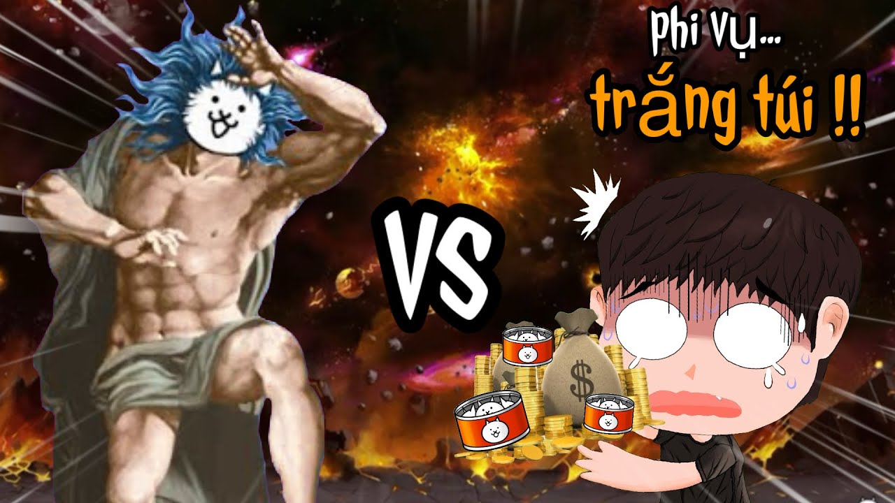 TÔI TRẮNG TAY KHI CỐ GẮNG ĐÁNH BẠI GÃ THẦN MÈO NÀY | the battle cats #thaikuto #thebattlecats