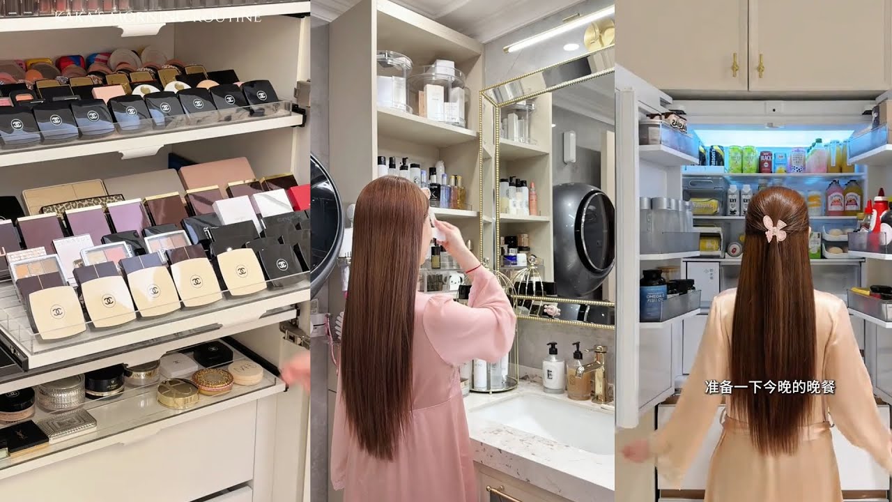 Skincare after returning home | shopping & makeup restocking organizations | storage #restocking