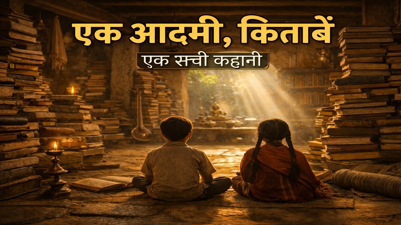 ज्ञान का संरक्षक | The Guardian of Books | True Story from India