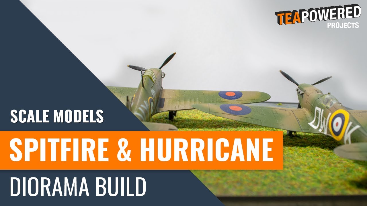🏞️ SIMPLE WW2 Airfield Display Base | Aircraft Models