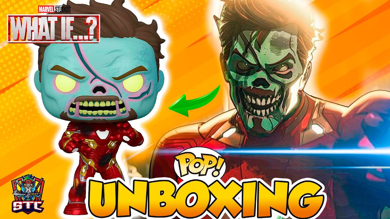 ZOMBIE IRON MAN WHAT IF FUNKO POP UNBOXING STC