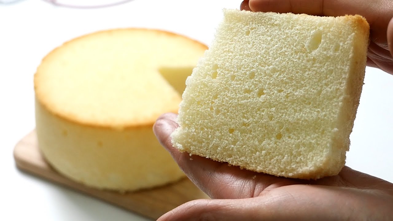 戚风蛋糕8寸（Chiffon cake 8 inch） 🍞 做法简单 零失败 步骤详细 不开裂不塌陷💗【晓娴de烘焙时光Bakery Life】