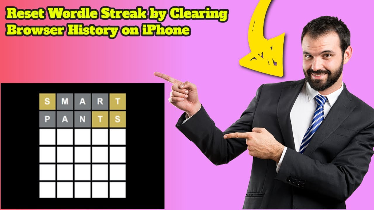 Reset Wordle Streak by Clearing Browser History on iPhone