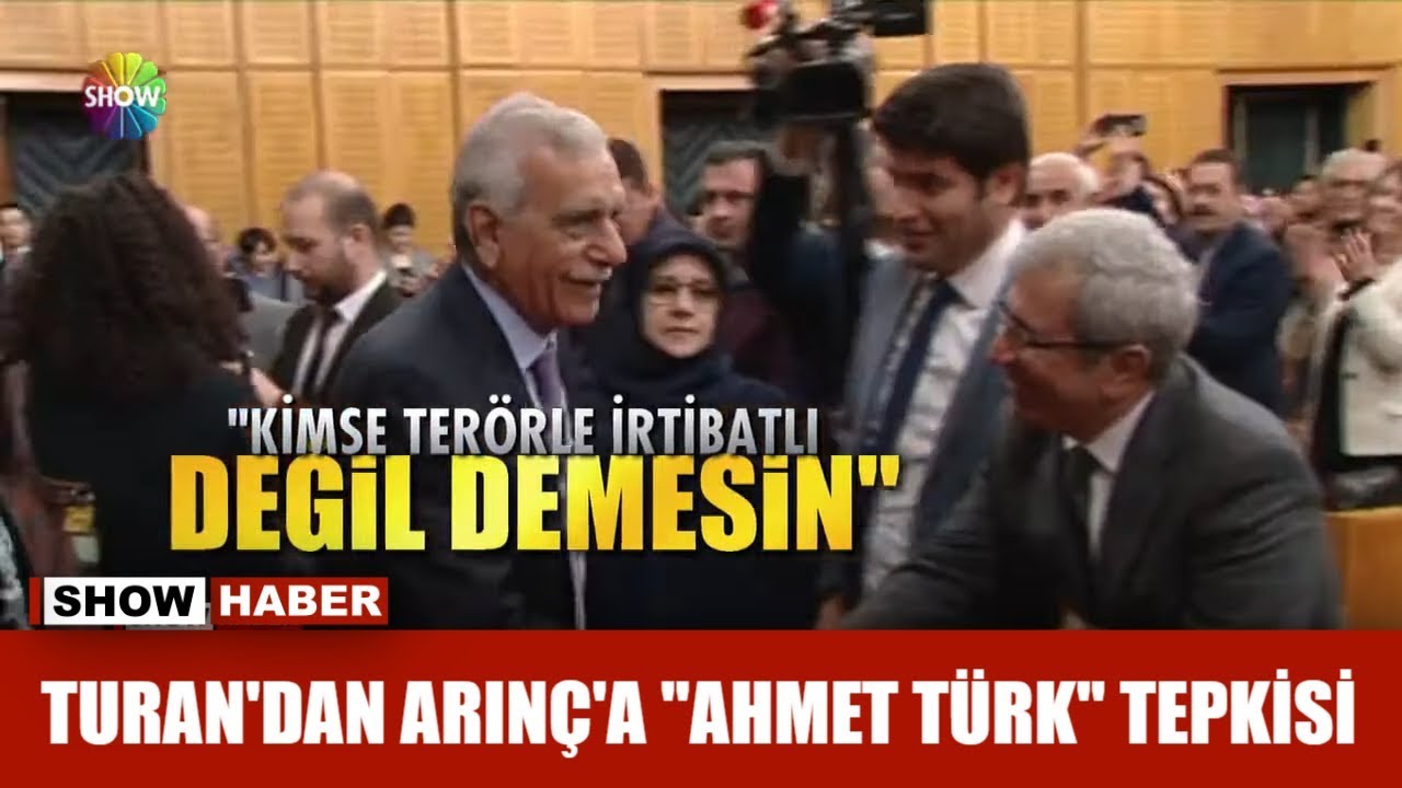 Turan'dan Arınç'a 