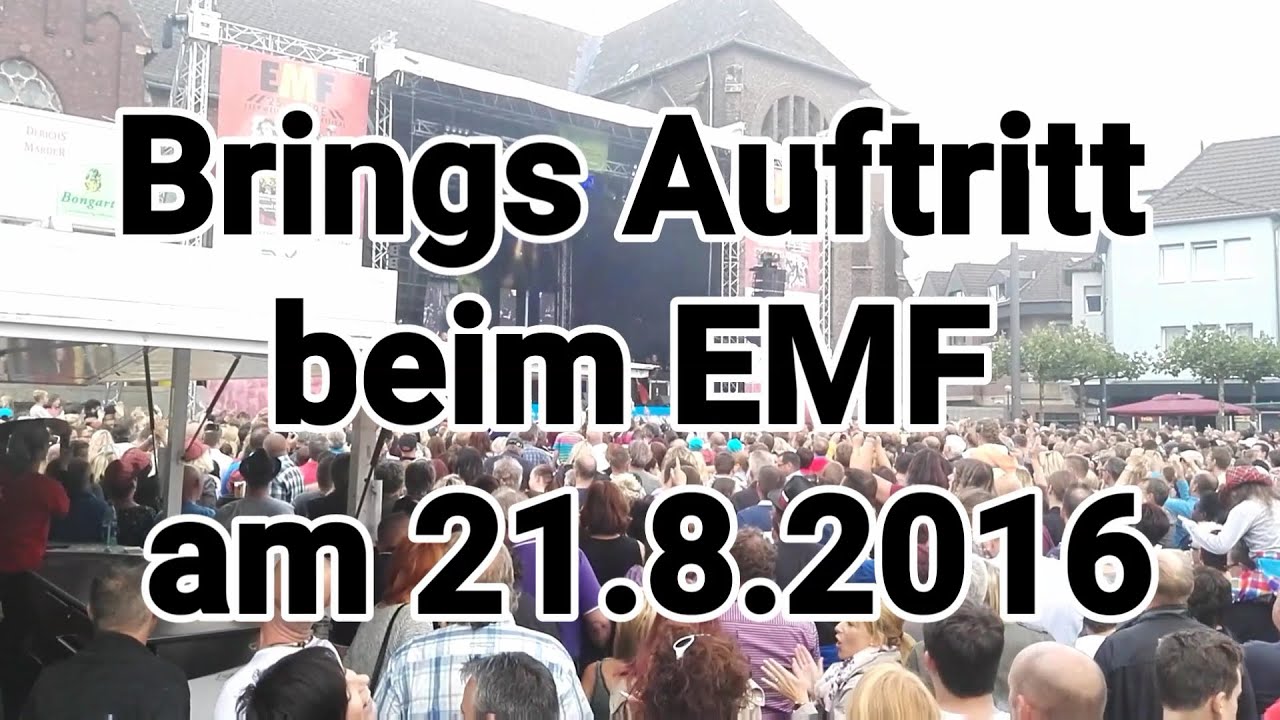 Brings Konzert beim EMF in Eschweiler (21.8.2016) [HD]
