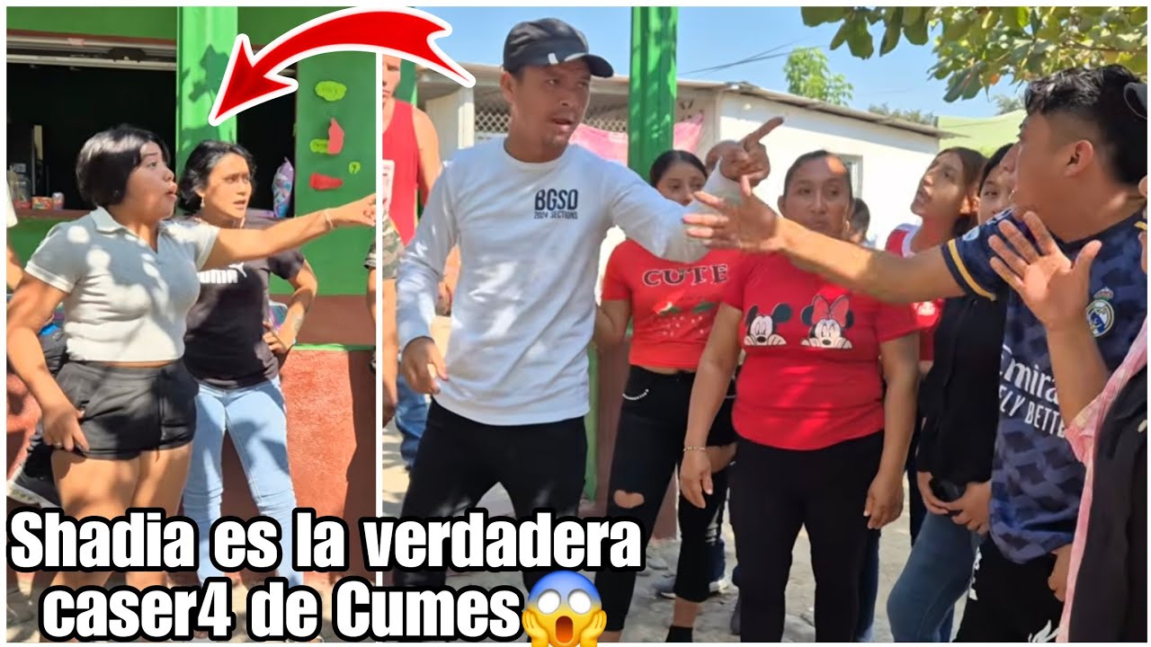 Comanche encontro a Shadia y a Cumes socando en la noche|Fuerte problema se armo😡