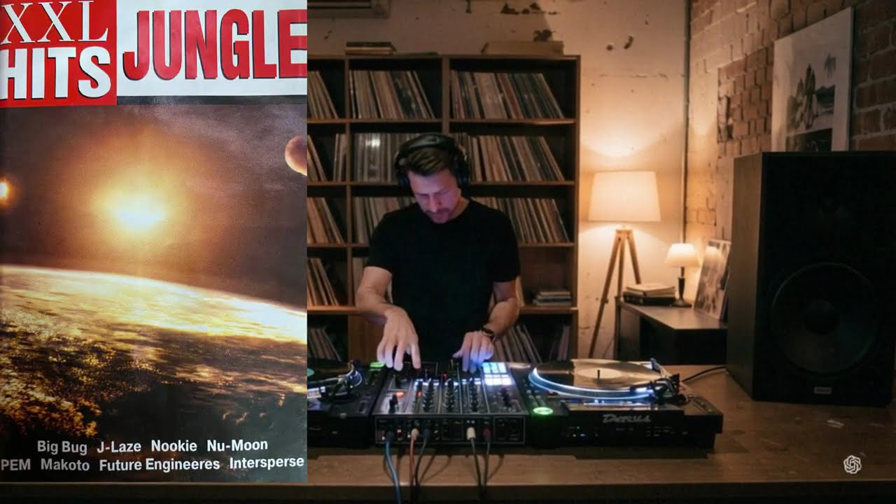 XXL HITS JUNGLE   Old Jungle Music классный космический джангл