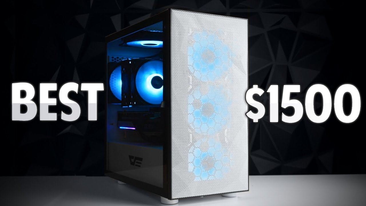 BEST $1500 Streaming/Gaming PC 2021 [Tutorial, Benchmarks]