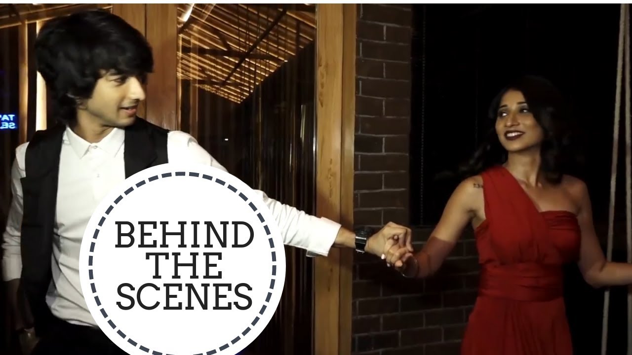 Aditi Singh Sharma, Shantanu Maheshwari & Vrushika Mehta at Music Video Shoot