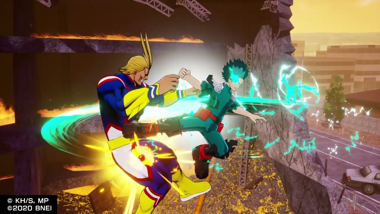 MY HERO ONE'S JUSTICE 2 DEKU VS ALL MIGHT reupload