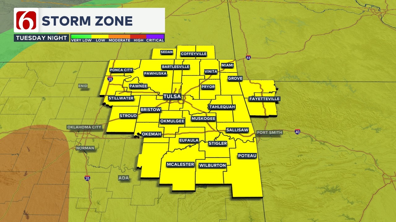 Oklahoma Severe Weather Coverage (March 10, 2026)