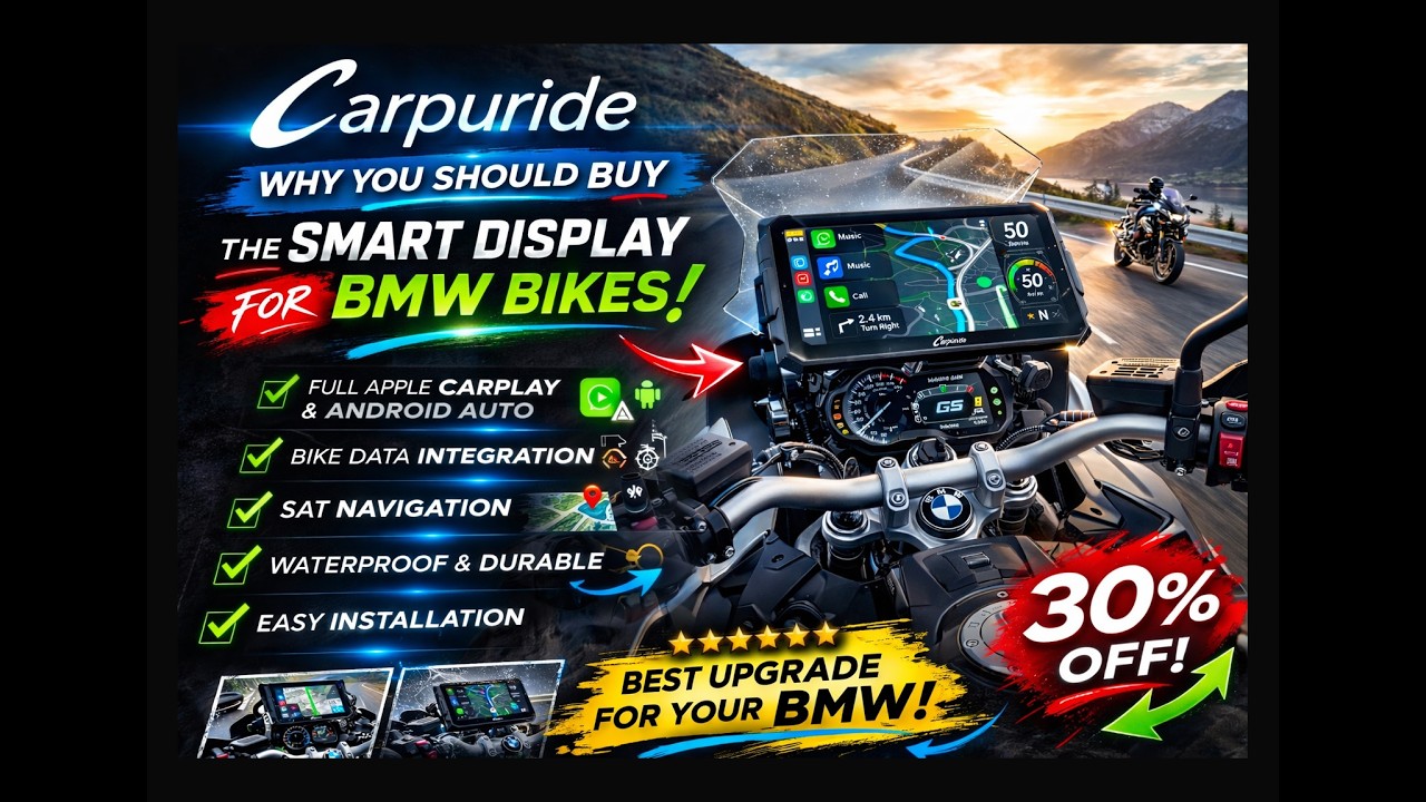 Почему Carpuride &mdash; ваш надежный партнер для владельцев мотоциклов BMW!