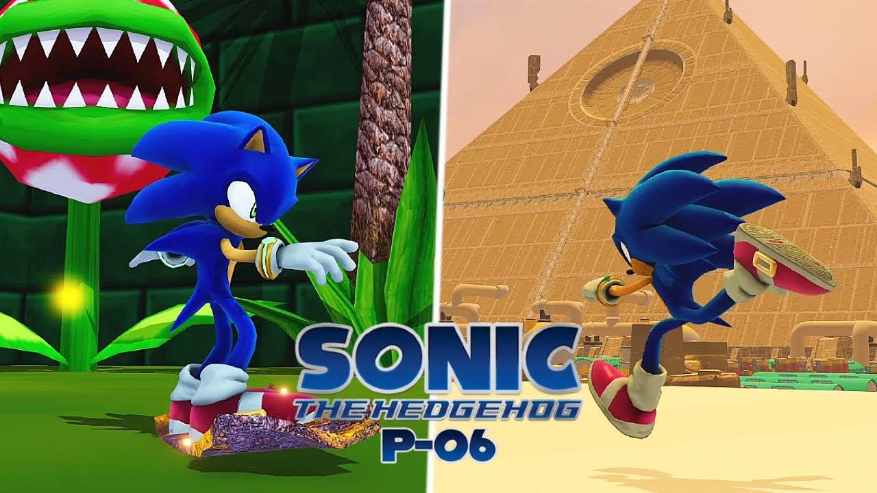 Sonic P-06: Arsenal Pyramid & the Secret Slides!