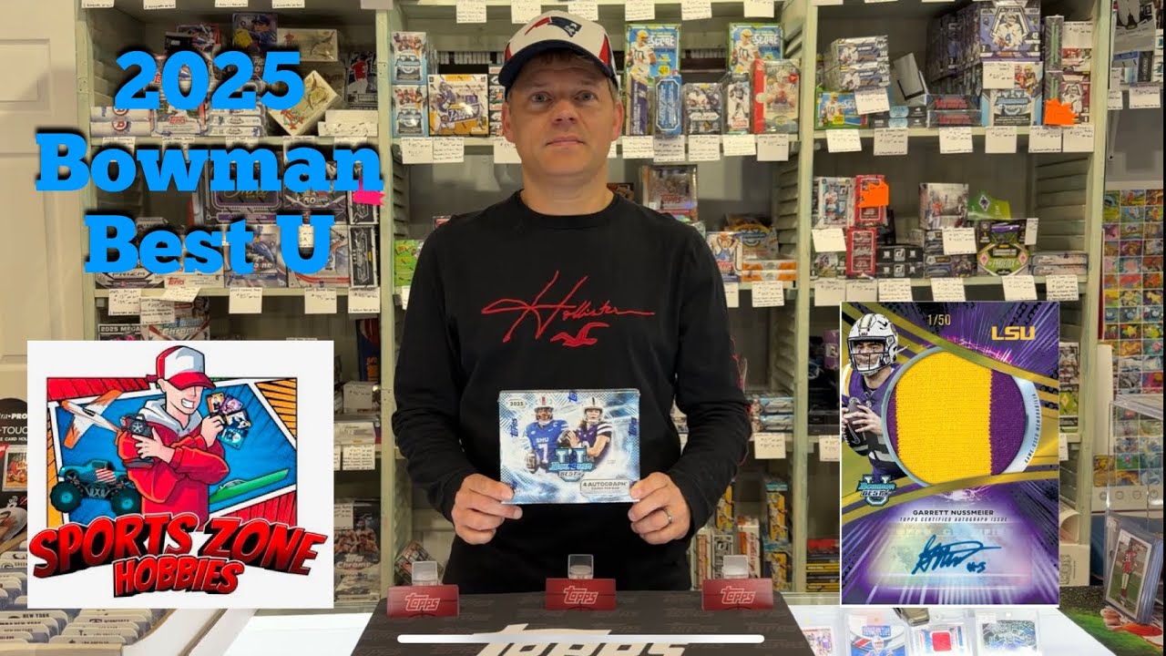 Обзор и разбор набора Bowman Best U Football Hobby Box 2025 года