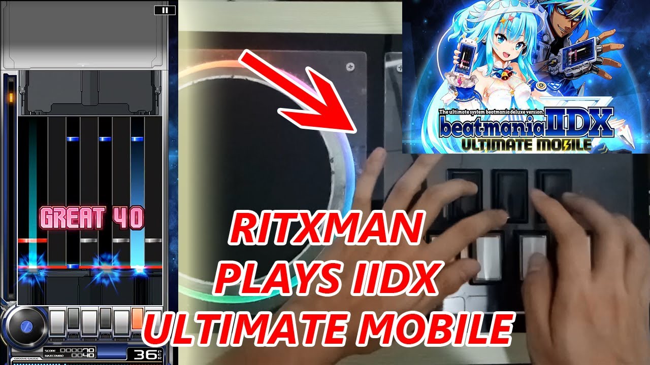 Ritxman plays Beatmania IIDX Ultimate Mobile