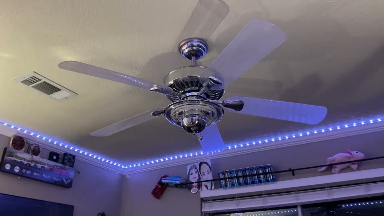 52” Hampton Bay Cameron II Plus Neon (No Commentary)