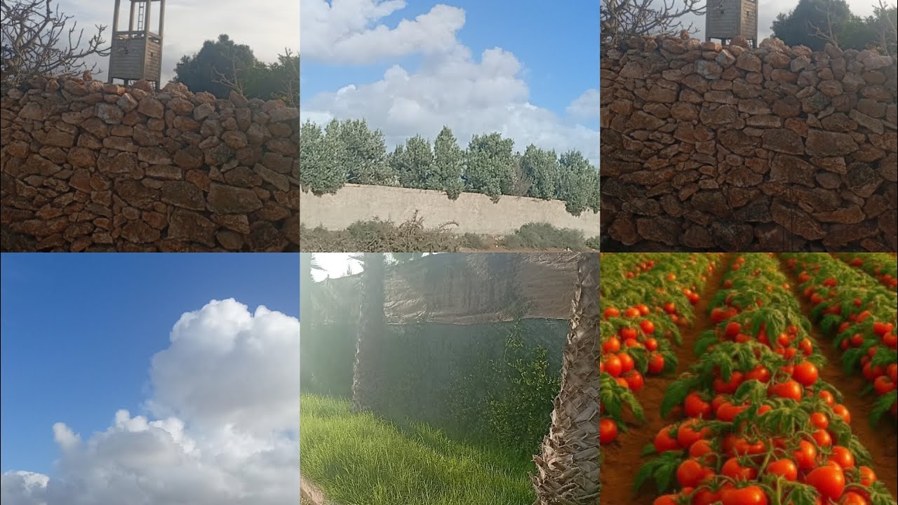 اجواء الشتاء الآن في أكادير خلابة مشاء الله 😍🇲🇦