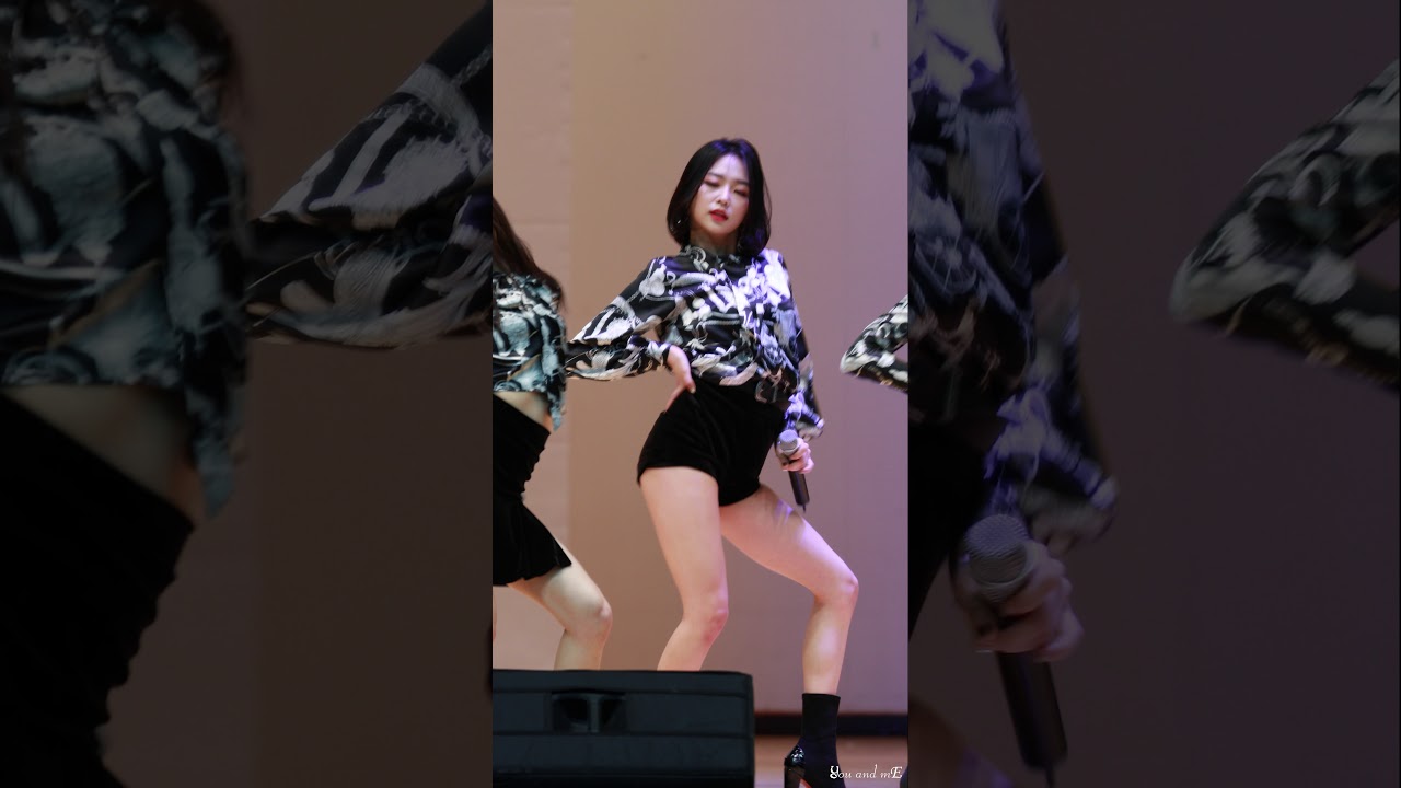 180306 CLC 예은 - 블랙 드레스 (BLACK DRESS) 호남대학교 신입생 환영회 4K