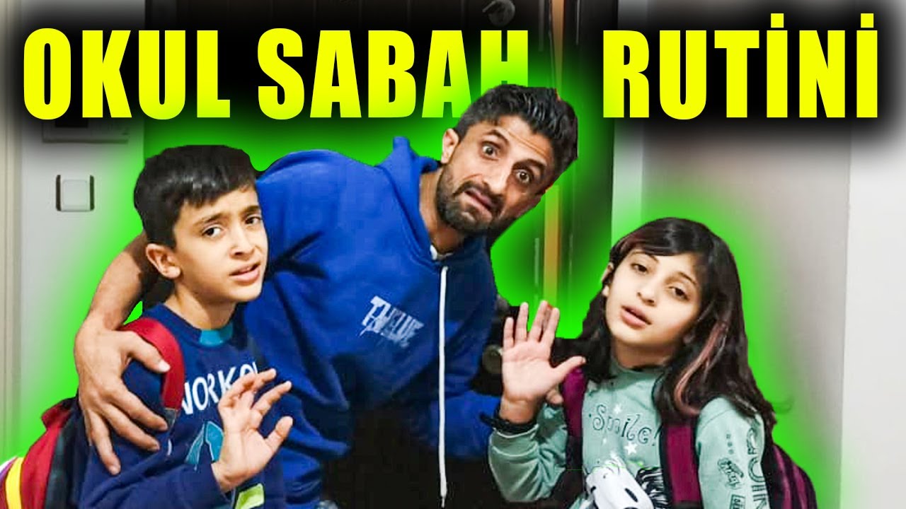 TATİL DÖNÜŞÜ OKUL SABAH RUTİNİM ! Benimle Gerçek Bir Sabah Rutini / Fenomen Ailesi