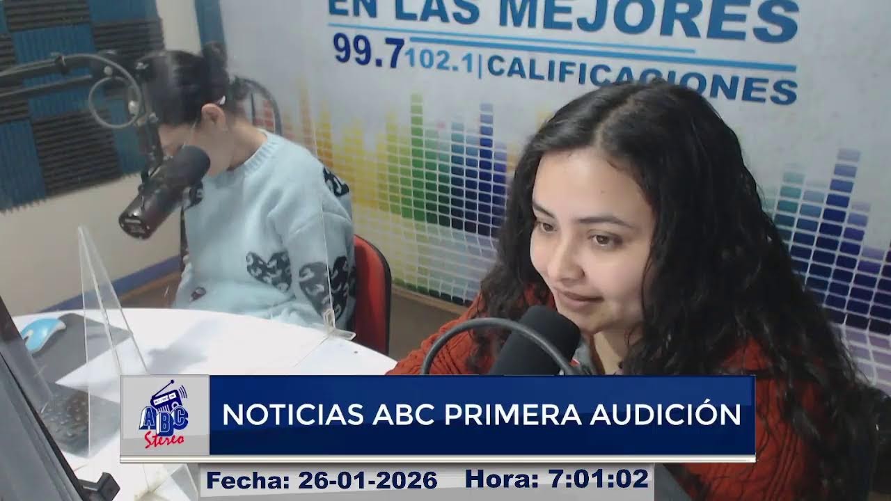 #envivo  | Noticias ABC Primera Audición | Viernes 23 de Enero 2026