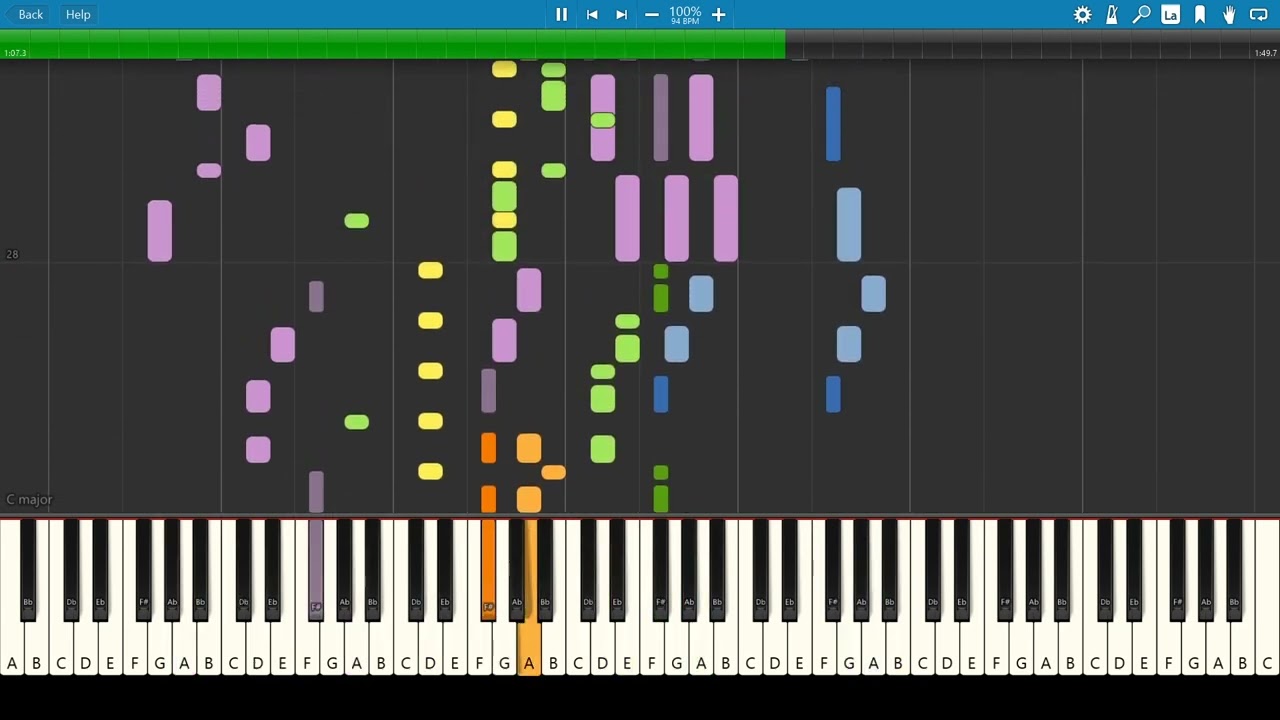 Diddy Kong Racing--Frosty Village Synthesia [N64]
