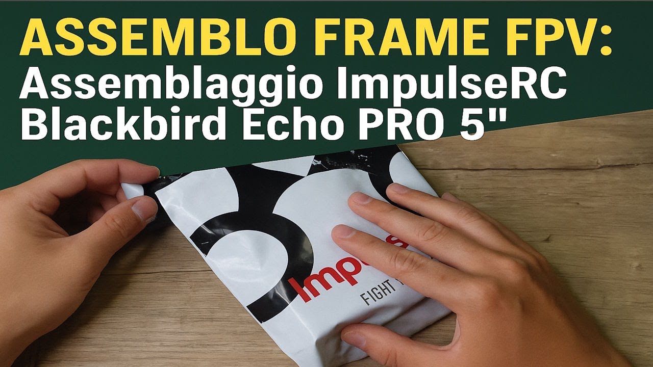 Costruisci il tuo Frame ImpulseRC Blackbird Echo PRO 5&Prime; &ndash; Guida Completa per Dronisti