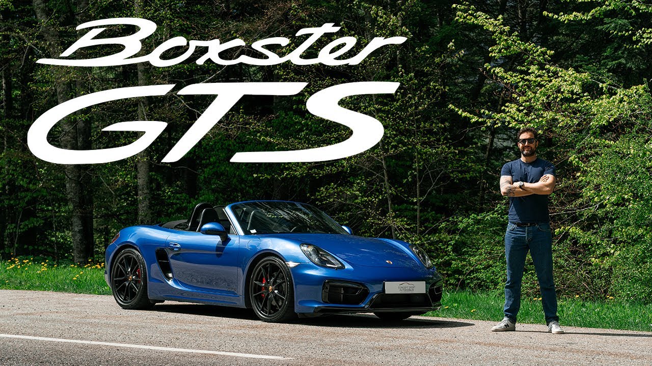 Porsche Boxster 981 GTS, le fabuleux ! 🤩