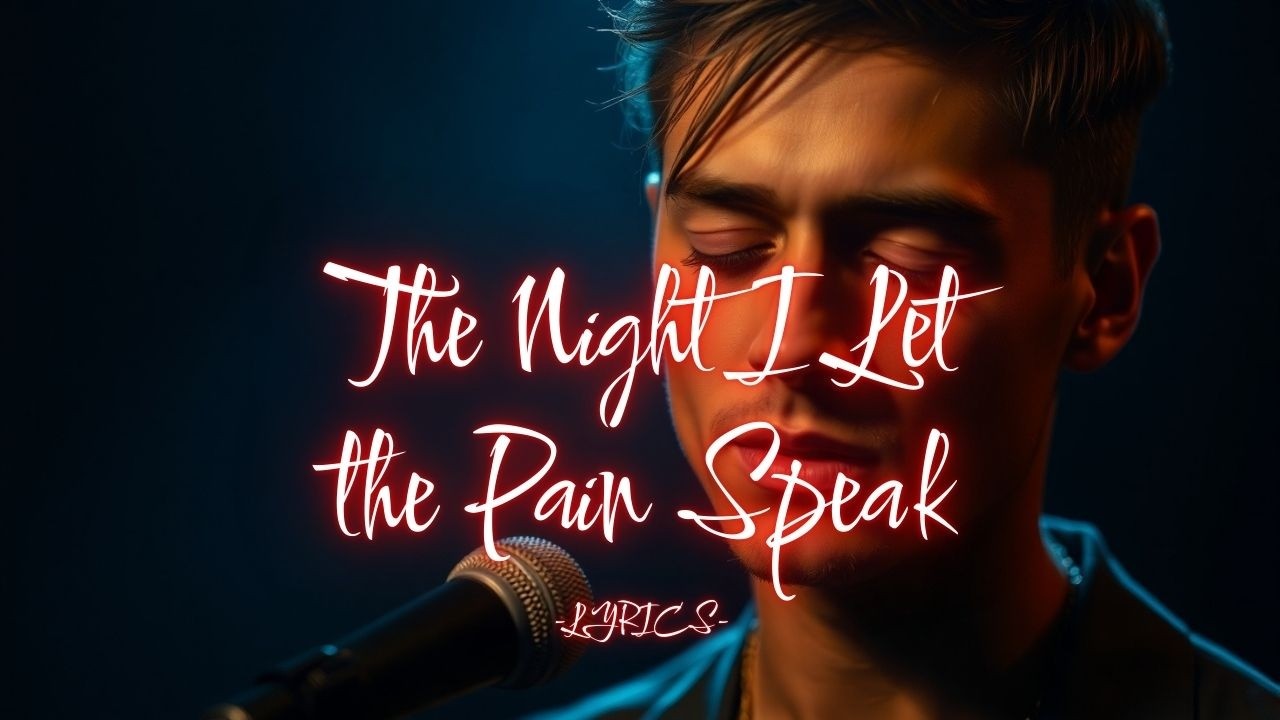 The Night I Let the Pain Speak — A Heartbreaking Ballad About Healing and Letting Go