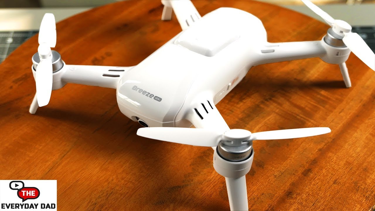 The CHEAPEST legitimate selfie drone YOU can get?  The Yuneec Breeze 4K!  Unboxing and First Flight!