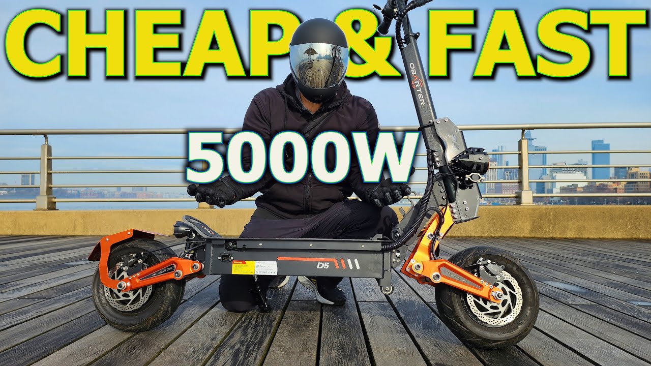 I bought the Fastest Cheapest electric scooter ($1600) Obarter D5