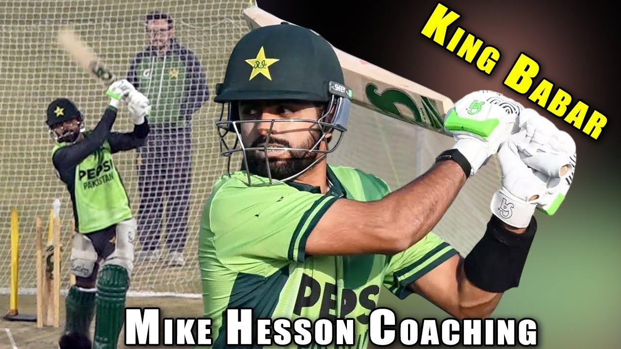 Hesson Boosts Babar’s Power Game! 🔥