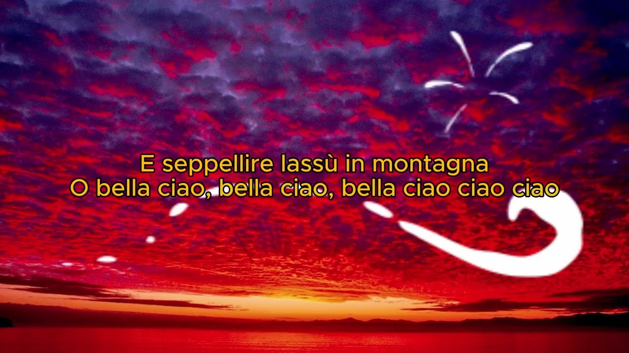 Bella Ciao Nicola Cavallaro Lyrics Video