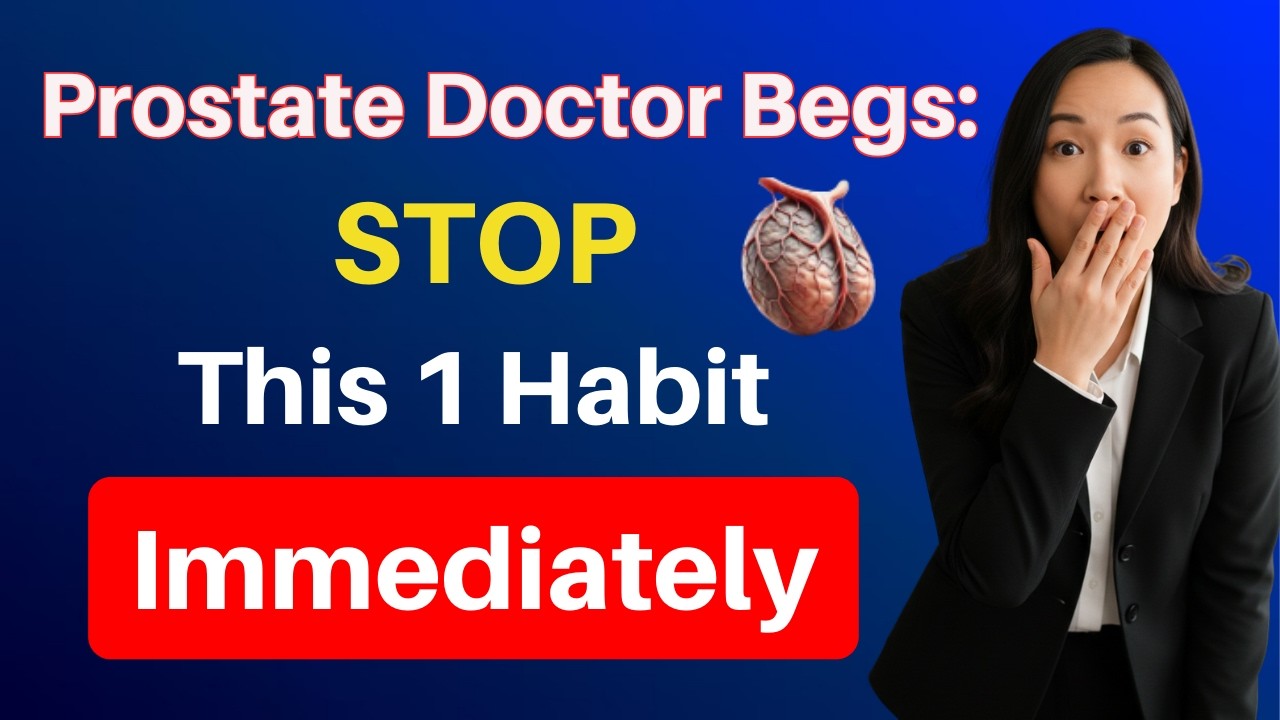 Over 60? 1 Worst Habit That Makes Your Prostate Grow — Stop It Now! | Advice For Elderly