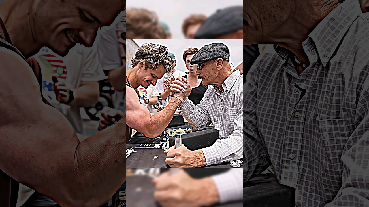 26x time 60 year old champion vs youth Armwrestling 🥶 #armwresling #trending #viral #shorts