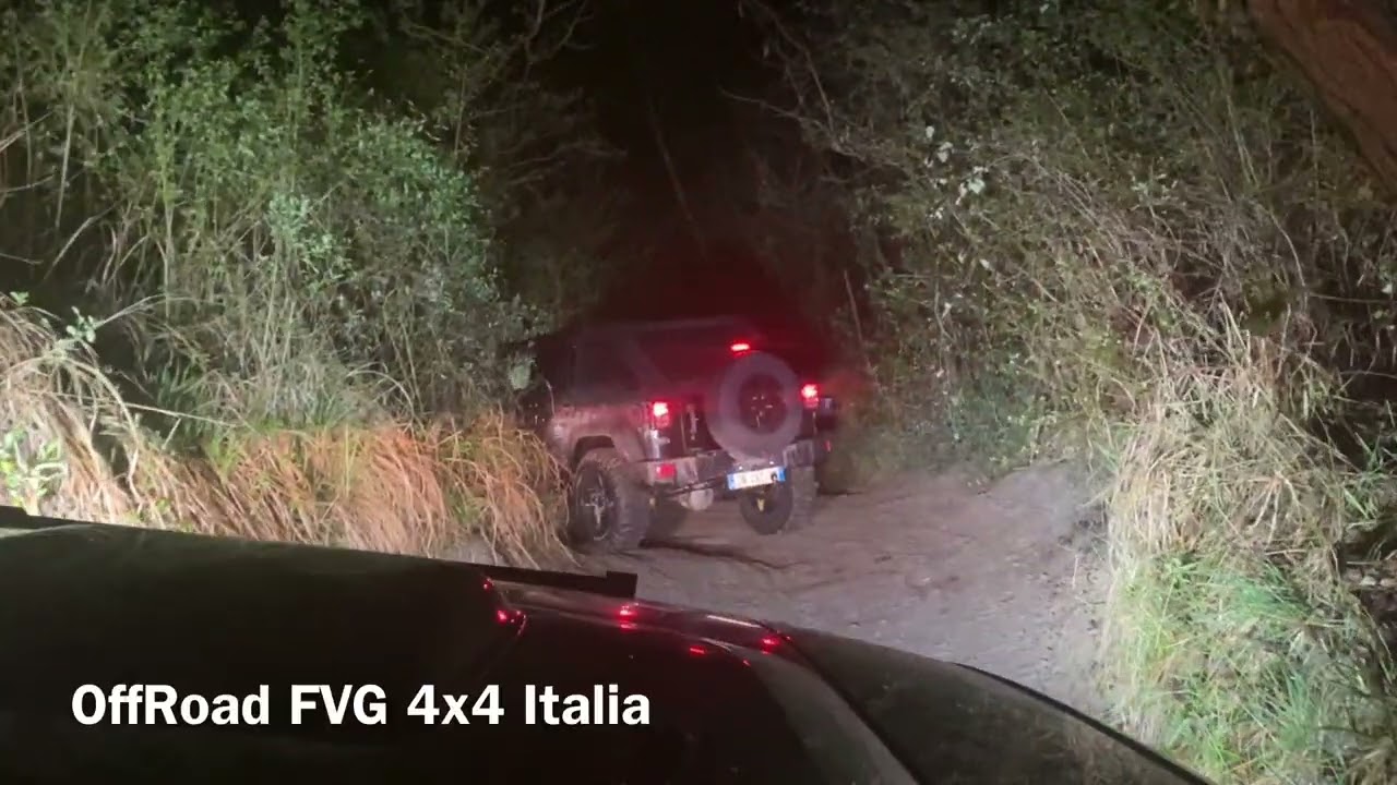 Raduno Fuoristrada 4x4 Lievri nella notte 2023 Cordenons 